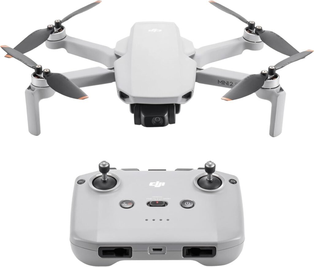 a drone with a remote control